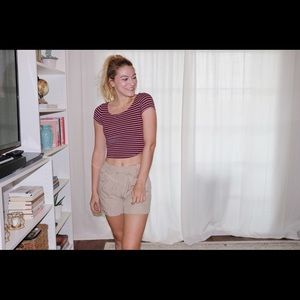 Anthropologie Bow shorts